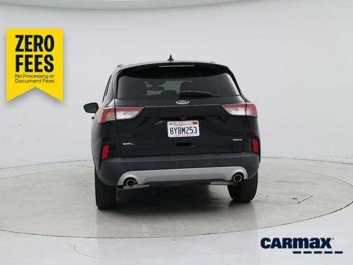 Black 2021 Ford Escape SEL