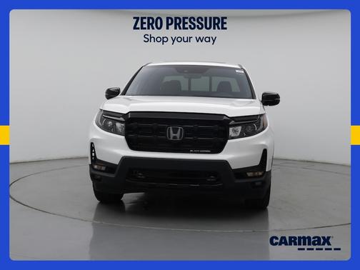 White 2025 Honda Ridgeline Black Edition