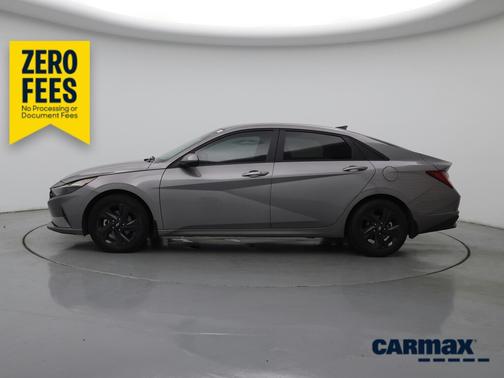 Gray 2022 Hyundai ELANTRA HEV Blue