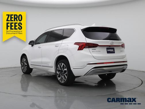 White 2023 Hyundai SANTA FE Calligraphy
