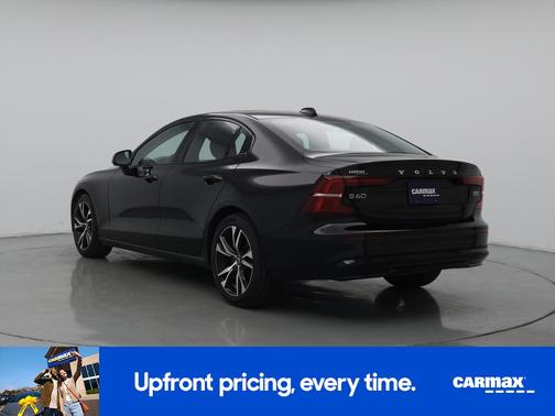 Black 2024 Volvo S60 B5 Core Dark Theme