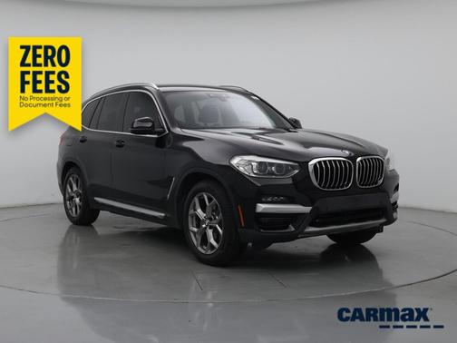 Black 2020 BMW X3 sDrive30i