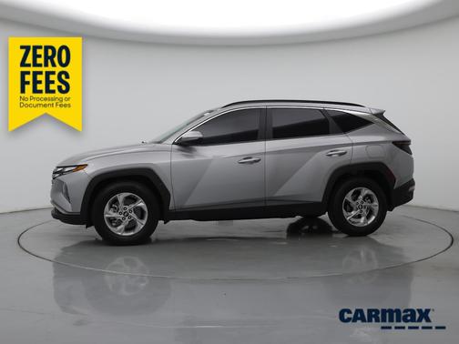 Gray 2022 Hyundai TUCSON SEL
