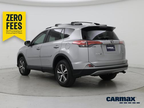 Silver 2017 Toyota RAV4 XLE