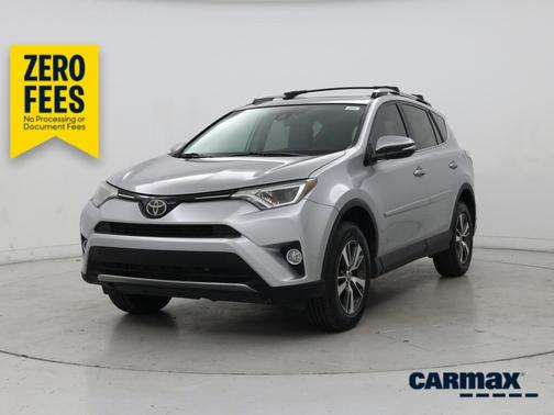 Silver 2017 Toyota RAV4 XLE
