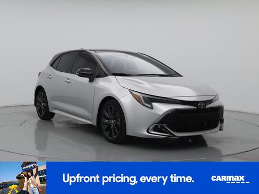 Silver 2026 Toyota Corolla Hatchback XSE