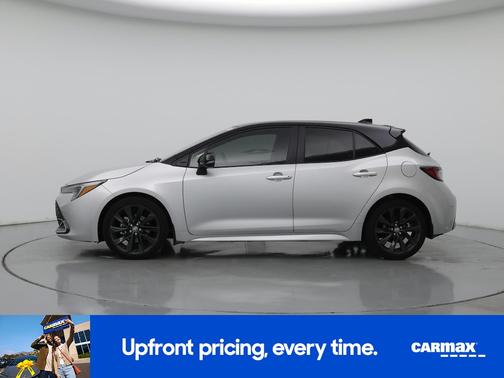 Silver 2026 Toyota Corolla Hatchback XSE