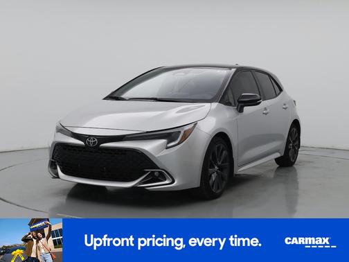 Silver 2026 Toyota Corolla Hatchback XSE
