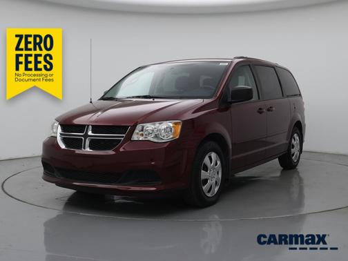 Red 2017 Dodge Grand Caravan SE