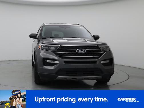 Gray 2023 Ford Explorer XLT