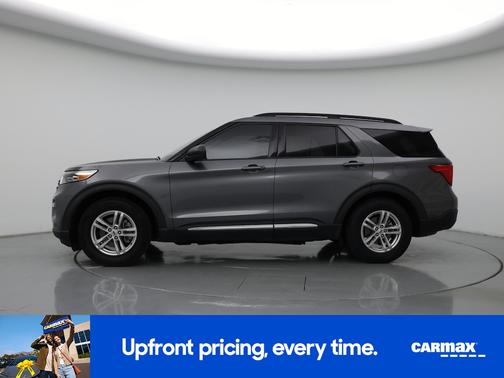 Gray 2023 Ford Explorer XLT