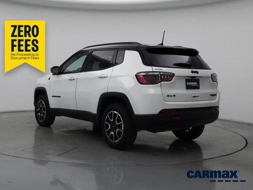 White 2025 Jeep Compass Trailhawk