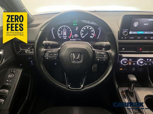 Blue 2023 Honda Civic Sport