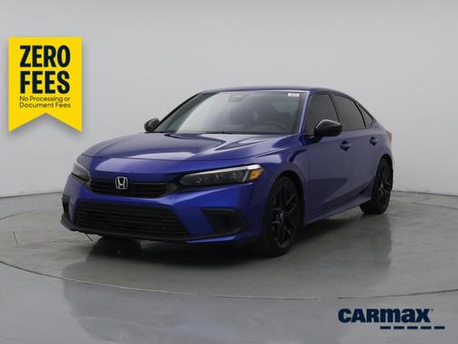 Blue 2023 Honda Civic Sport