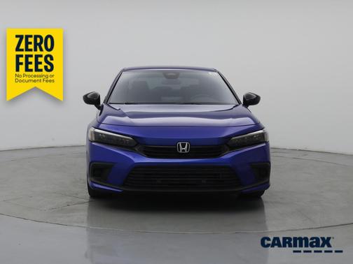 Blue 2023 Honda Civic Sport