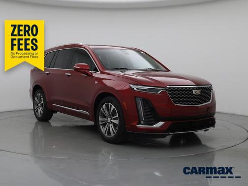 Red 2021 Cadillac XT6 Premium Luxury