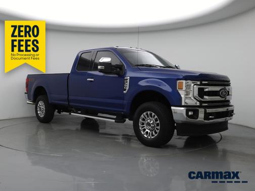 Blue 2022 Ford F-350 XLT
