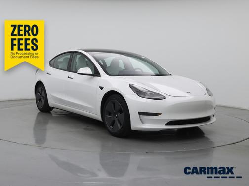 White 2023 Tesla Model 3