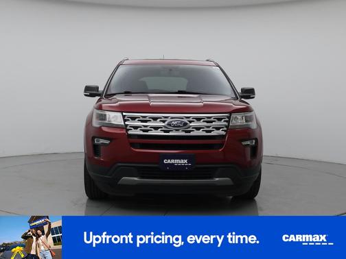 Red 2019 Ford Explorer XLT