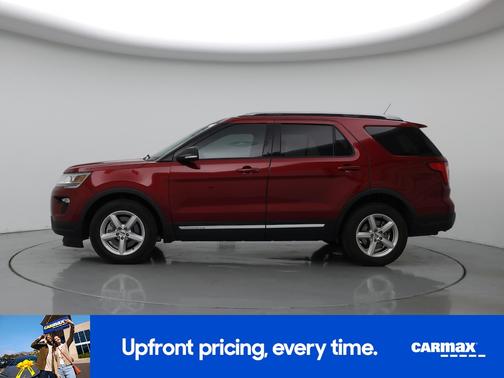 Red 2019 Ford Explorer XLT