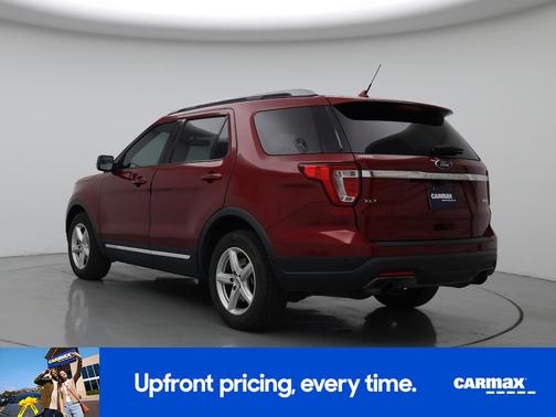 Red 2019 Ford Explorer XLT