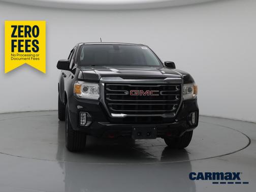 Black 2021 GMC Canyon AT4