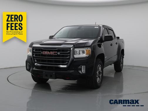 Black 2021 GMC Canyon AT4