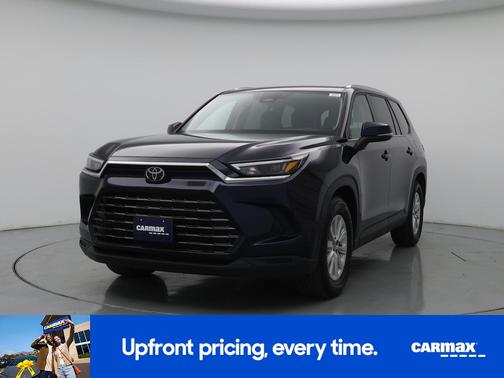 Blue 2025 Toyota Grand Highlander XLE