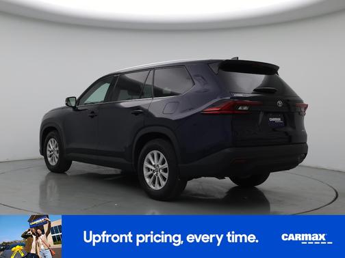 Blue 2025 Toyota Grand Highlander XLE