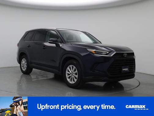 Blue 2025 Toyota Grand Highlander XLE