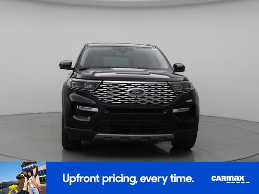 Black 2022 Ford Explorer Platinum