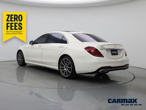 White 2019 Mercedes-Benz S-Class