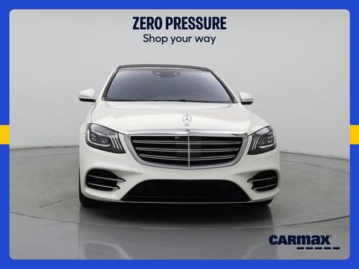 White 2019 Mercedes-Benz S-Class