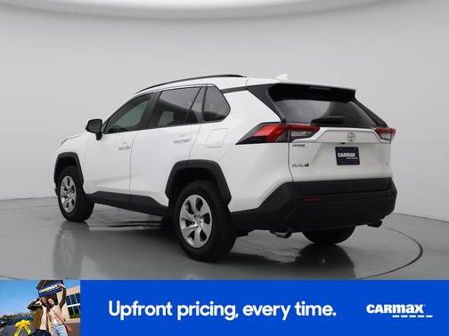 White 2019 Toyota RAV4 LE