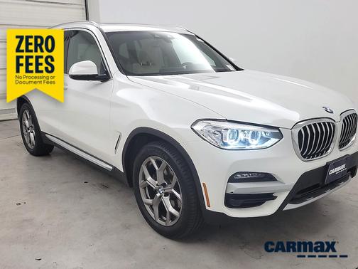 White 2020 BMW X3 sDrive30i