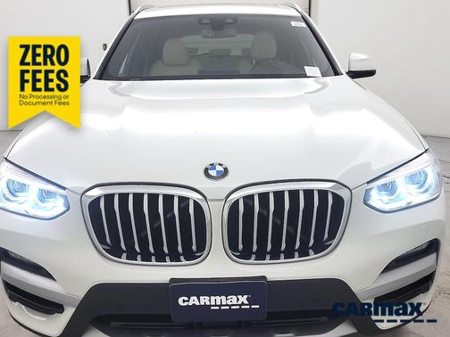 White 2020 BMW X3 sDrive30i
