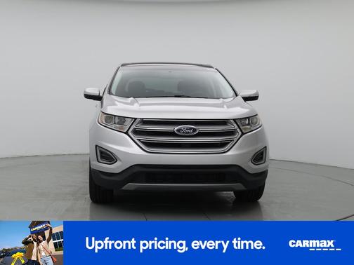 Silver 2017 Ford Edge Titanium