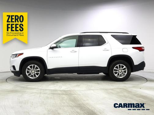 White 2020 Chevrolet Traverse LT Cloth