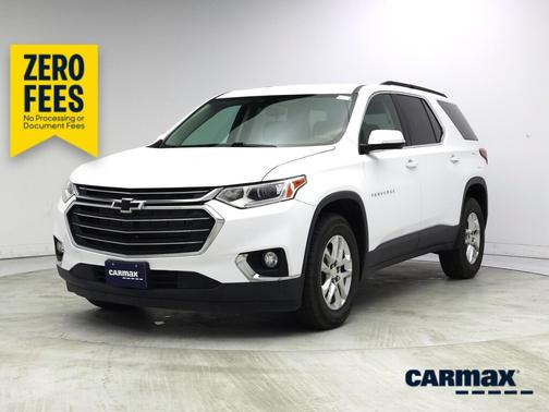 White 2020 Chevrolet Traverse LT Cloth