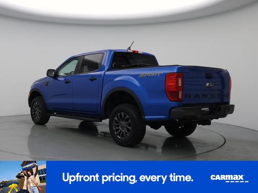 Blue 2021 Ford Ranger XLT