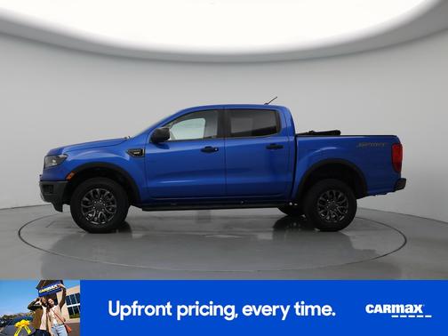Blue 2021 Ford Ranger XLT