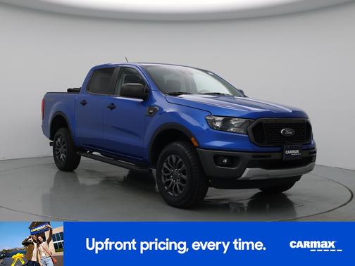 Blue 2021 Ford Ranger XLT
