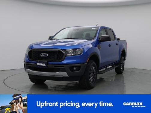 Blue 2021 Ford Ranger XLT