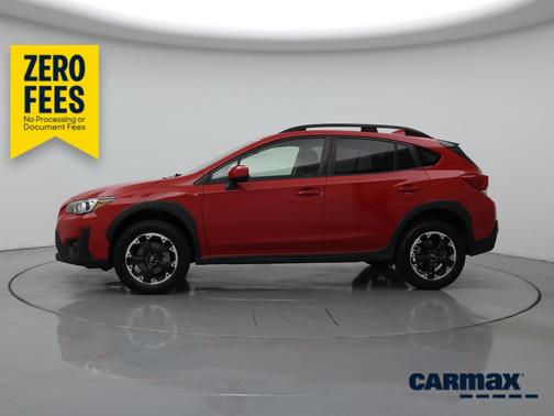 Red 2021 Subaru Crosstrek Premium