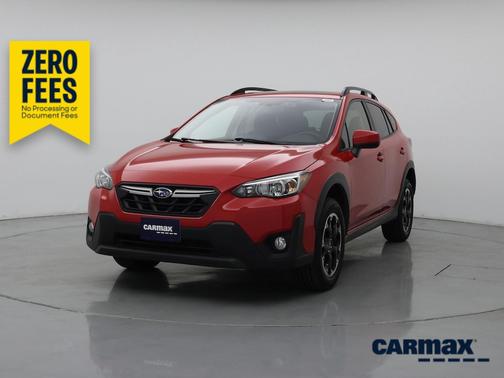 Red 2021 Subaru Crosstrek Premium