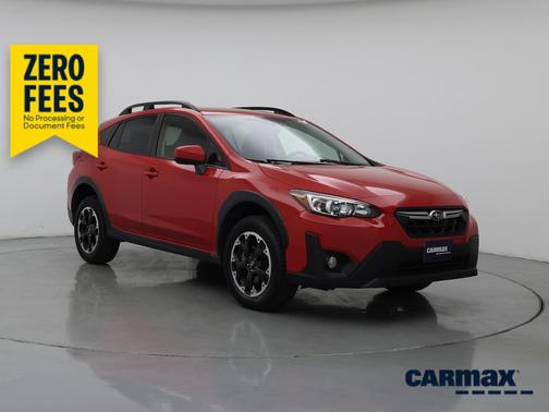 Red 2021 Subaru Crosstrek Premium
