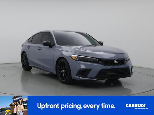 Blue 2023 Honda Civic Sport