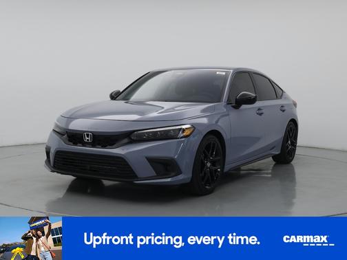 Blue 2023 Honda Civic Sport
