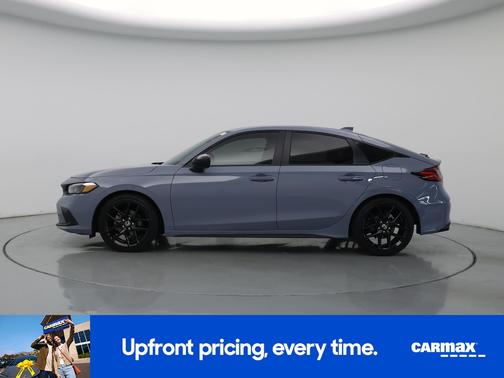 Blue 2023 Honda Civic Sport