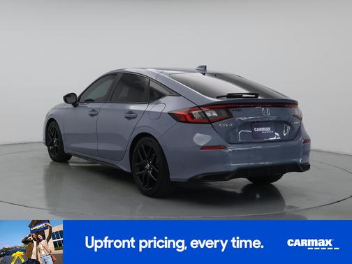 Blue 2023 Honda Civic Sport